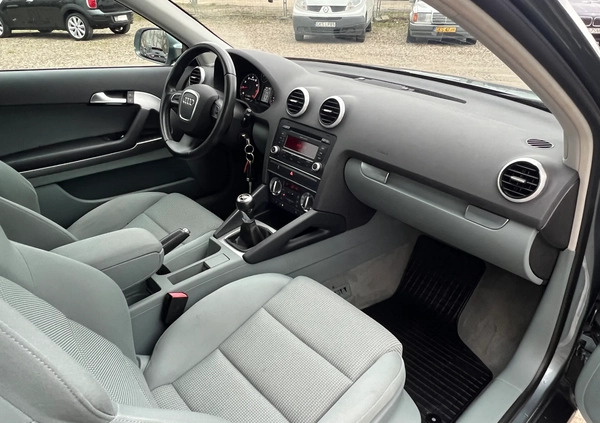 Audi A3 cena 32900 przebieg: 135000, rok produkcji 2011 z Tolkmicko małe 277